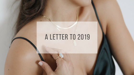 A Letter to 2019
