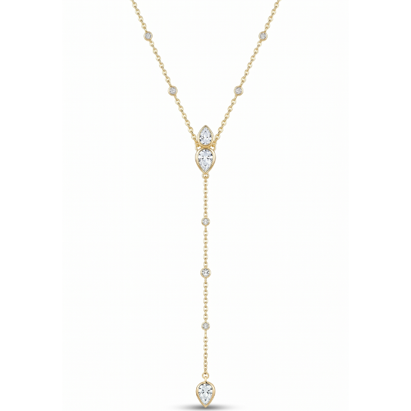 Nikki E Designs Mattie Startdust Lariat Gold
