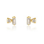 Nikki E Designs Ada Studs Gold Earrings