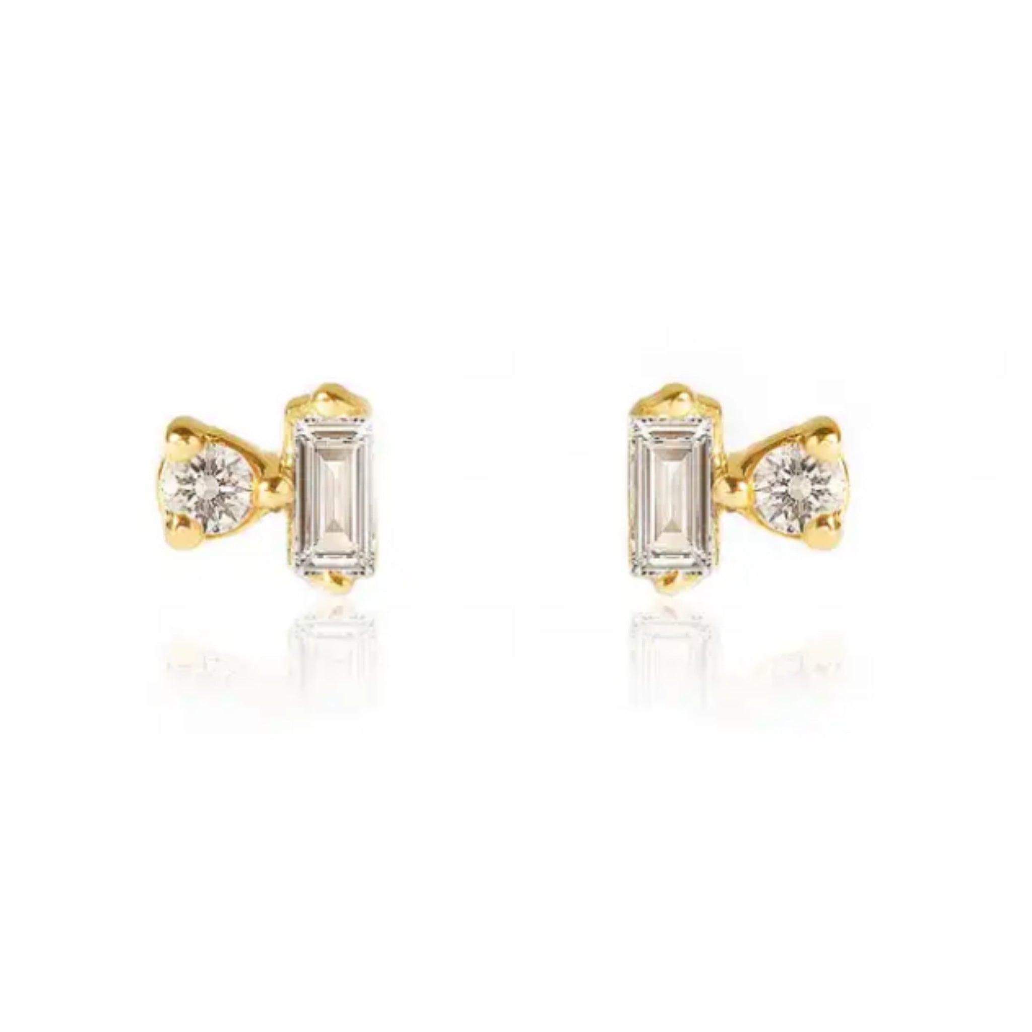 Nikki E Designs Ada Studs Gold Earrings