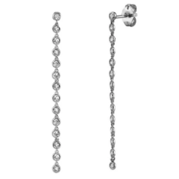 Aura Drop Earrings Nikki E. Designs Sterling Silver