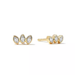 Monaco Marquis Studs Nikki E Designs Waterproof Jewelry 