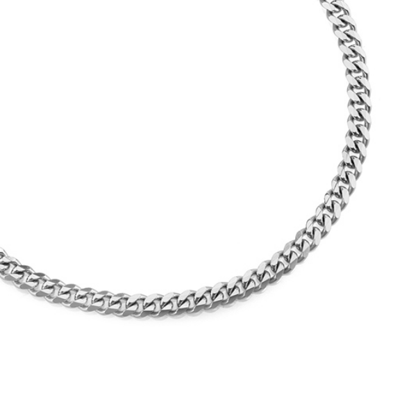Drew Curb Chain sterling silver necklace stack layering necklaces black friday sale tribe & co