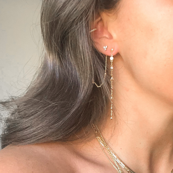 Serena Duster Earrings party earrings statement ear stack
