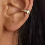 Faye Ear Cuff vermeil jewelry ear stack Nikki E Designs